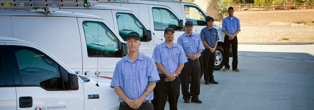 KIC Refrigeration crew ready for Mini Split Repair jobs across Pinole